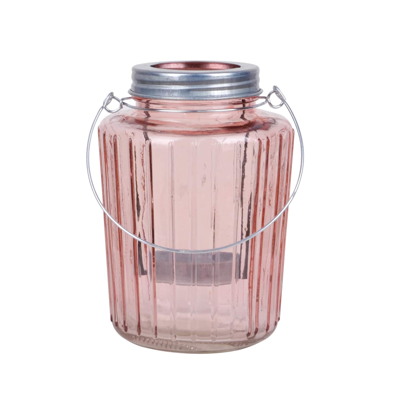 Extra Large Pink Mason Jar Tealight Holder By Ashland®